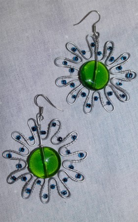 •	006 Серьги «Ра»